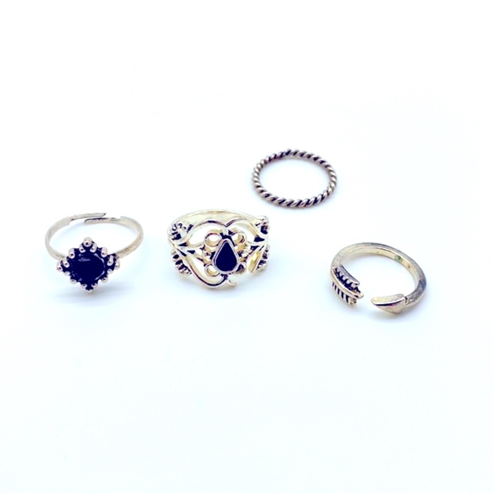 Boho Midi Ring Bundle - image 1